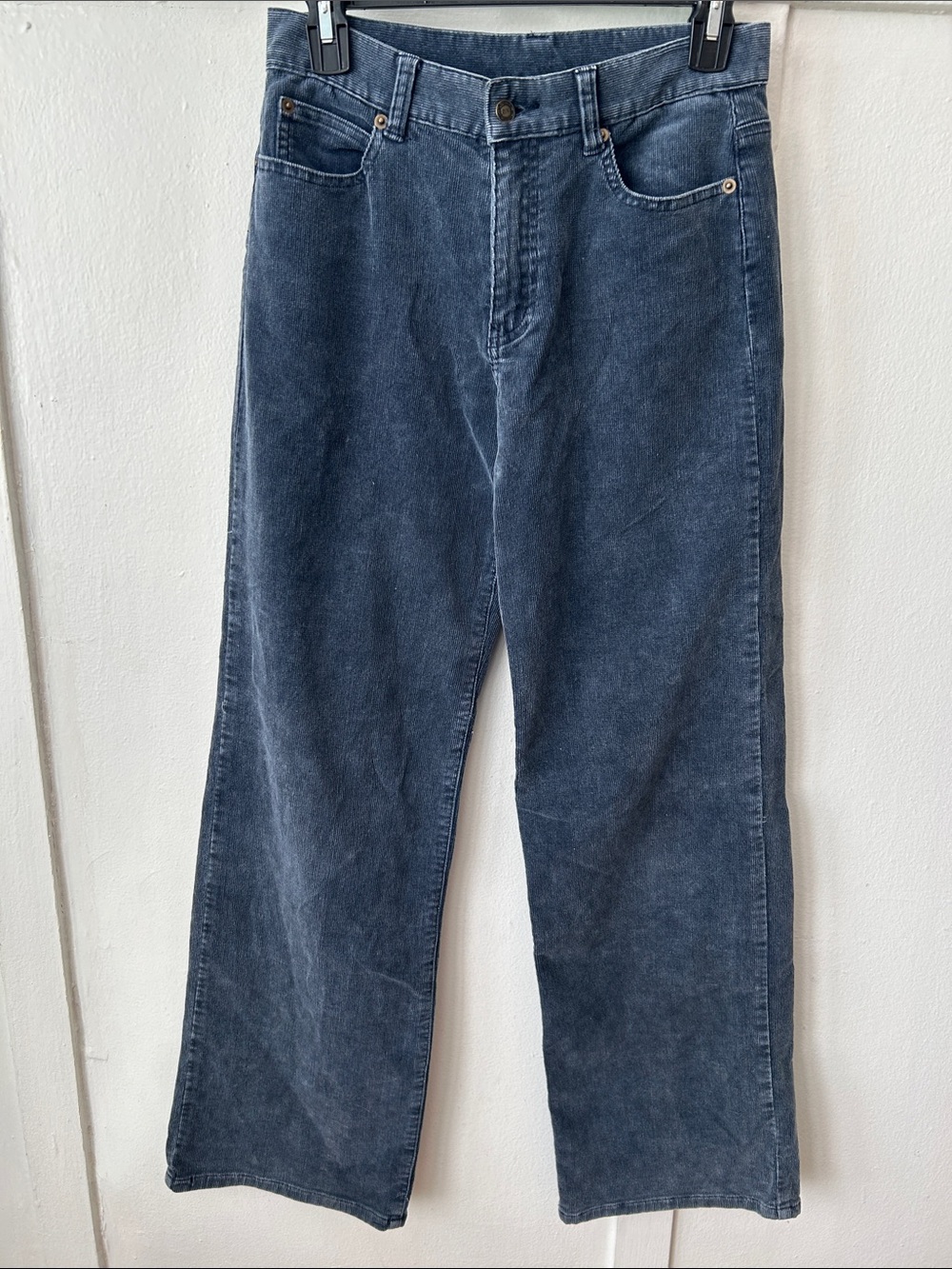 Vintage Ojai Women’s Corduroy Wide Leg Blue/Gray Wide Leg Pants